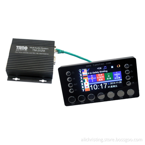 multilingual tour guide system for helicopter